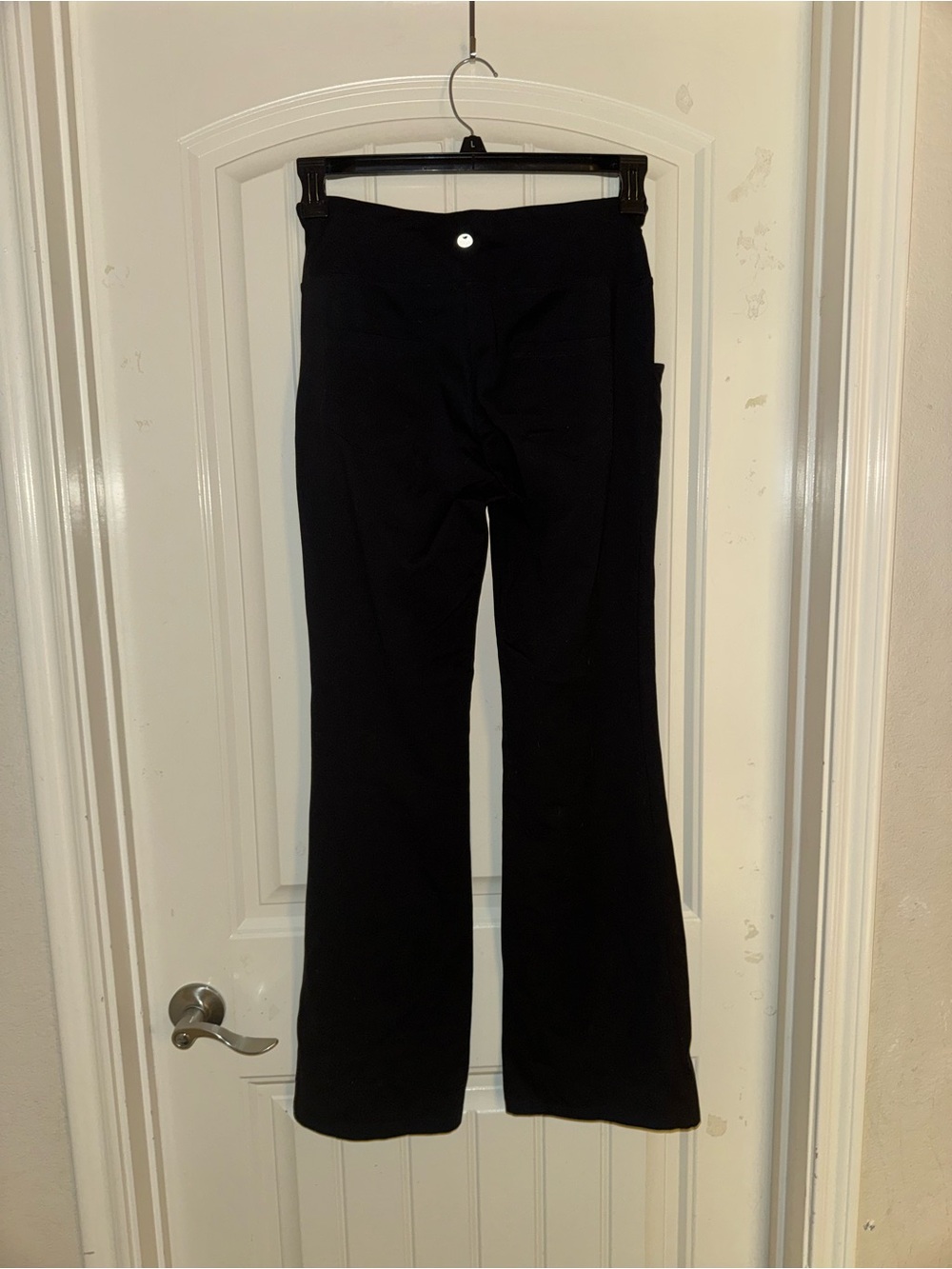 Black Flared Yoga Pants